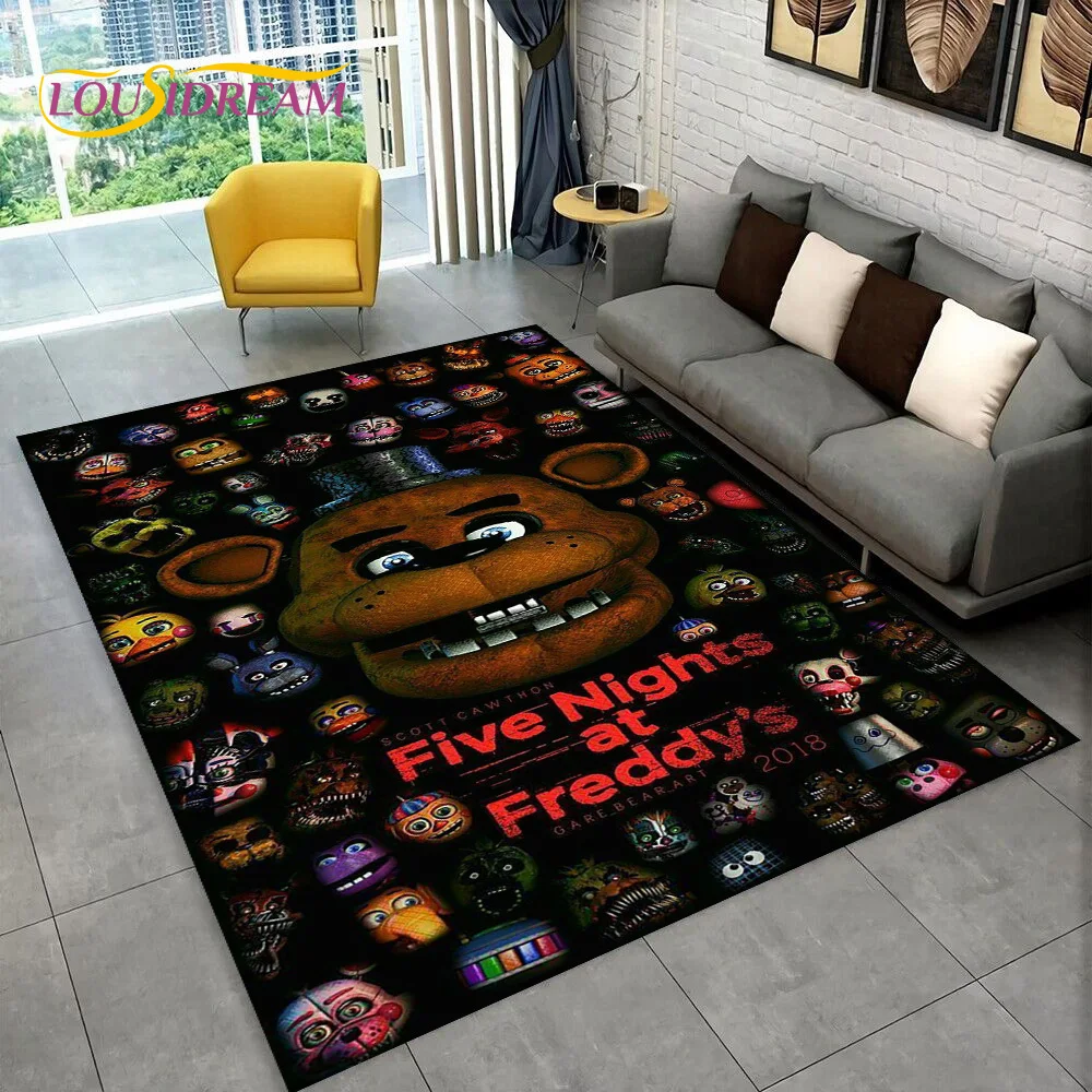 سجادة أرضية بتصميم لعبة الرعب  - مراجعة Home Textiles Sale وسعره