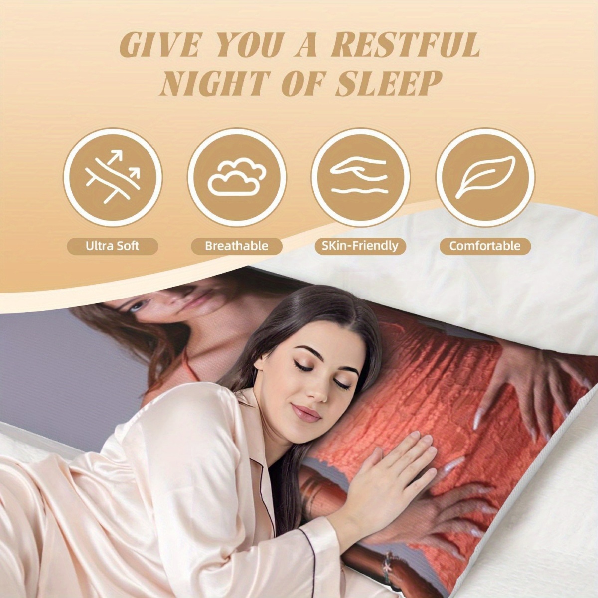 غطاء وسادة مخصص بصورة شخصية -  - مراجعة Home Textiles Usa وسعره